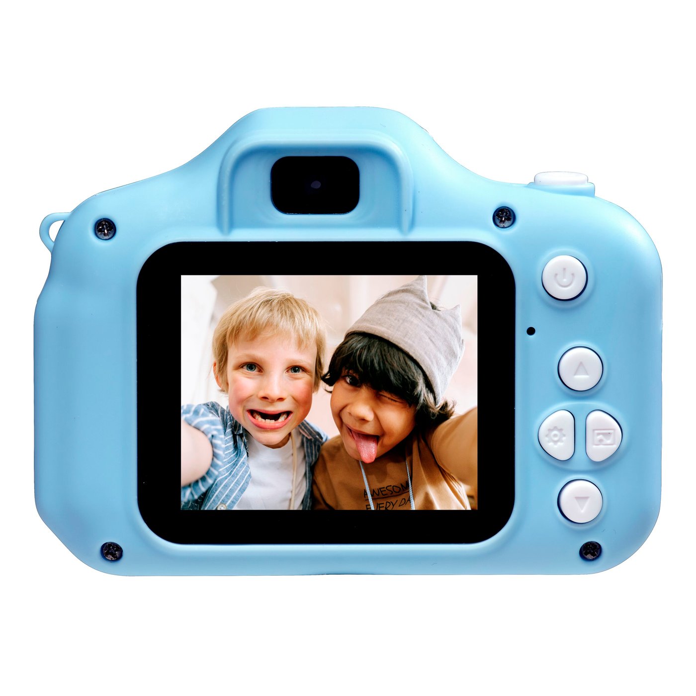 Denver Digitalkamera med selfielinse for barn Blå