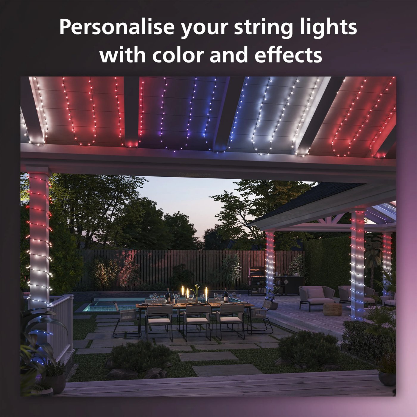 Philips Hue Festavia Ljusslinga 250 LED