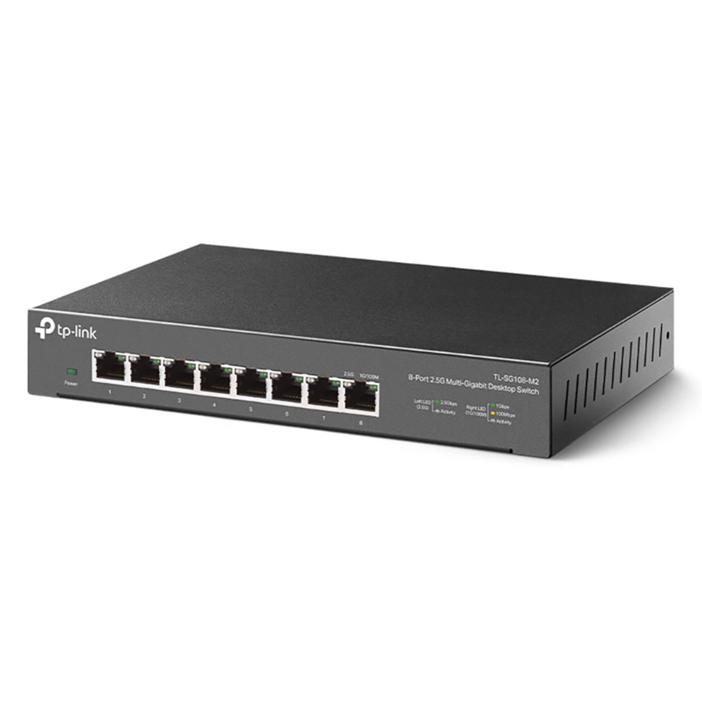 TP-link TL-SG108-M2 Gigabitswitch 8 portar 2,5 Gb/s