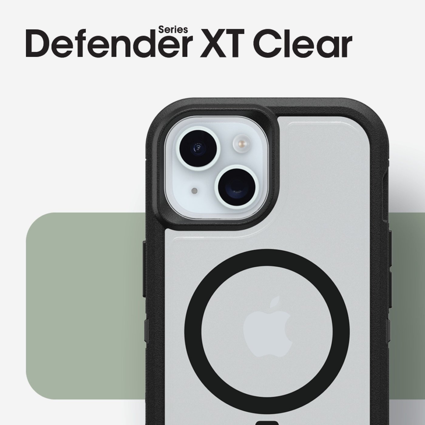 Otterbox Defender XT Dark Side Robust deksel for iPhone 13, 14 og 15