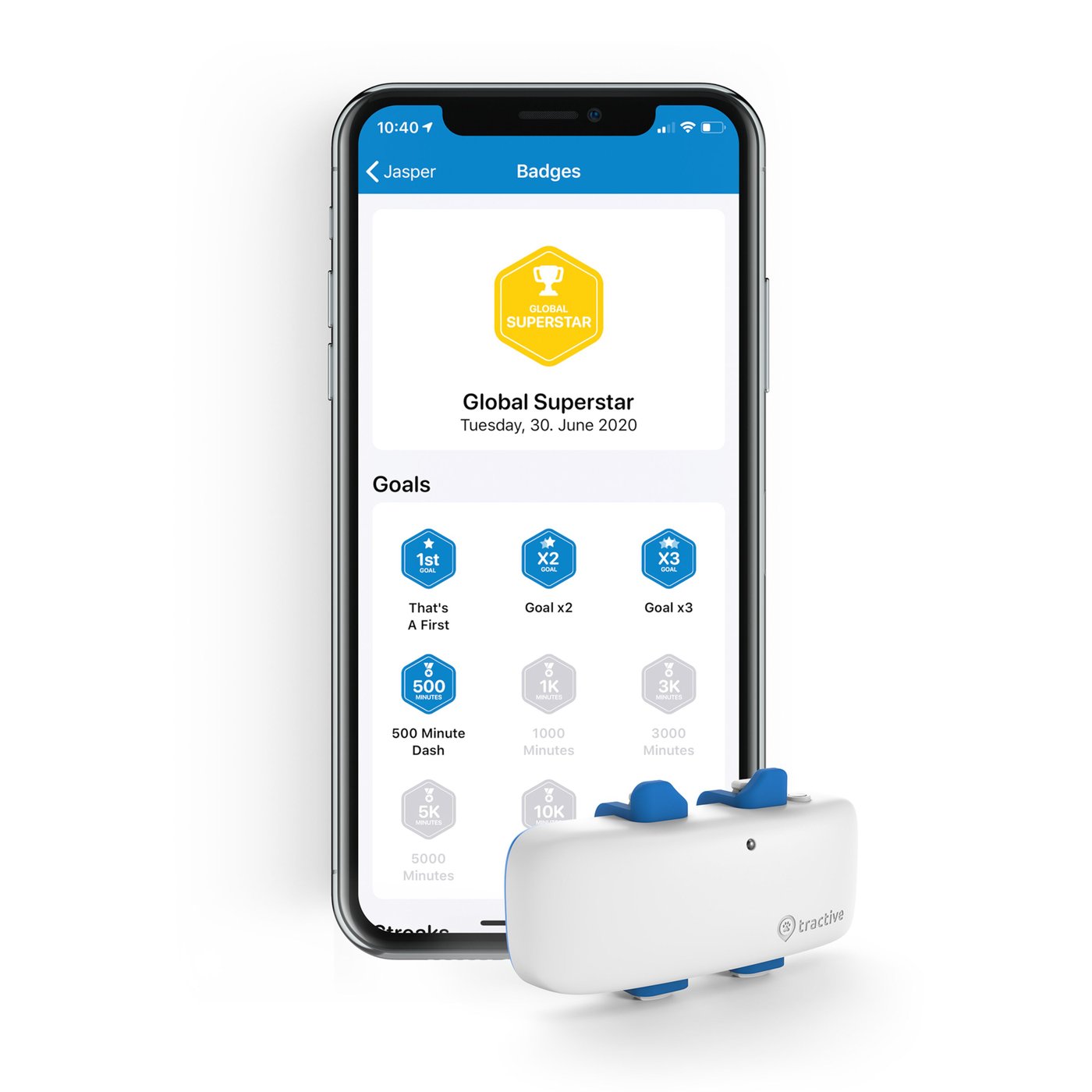 Tractive GPS DOG 4 Hund-GPS och aktivitetsspårning