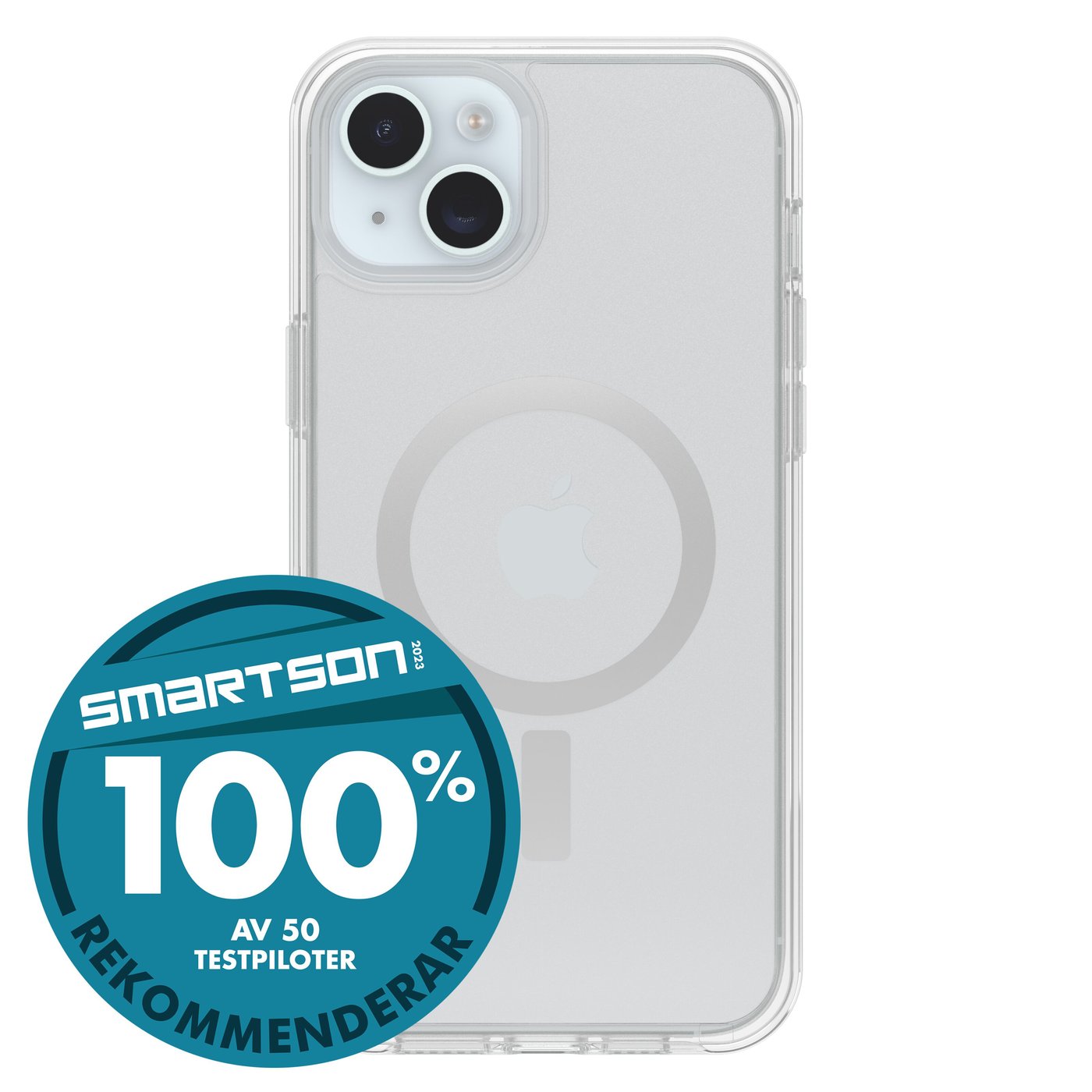 Otterbox Symmetry Magsafe för iPhone 14 Plus och 15 Plus Klar