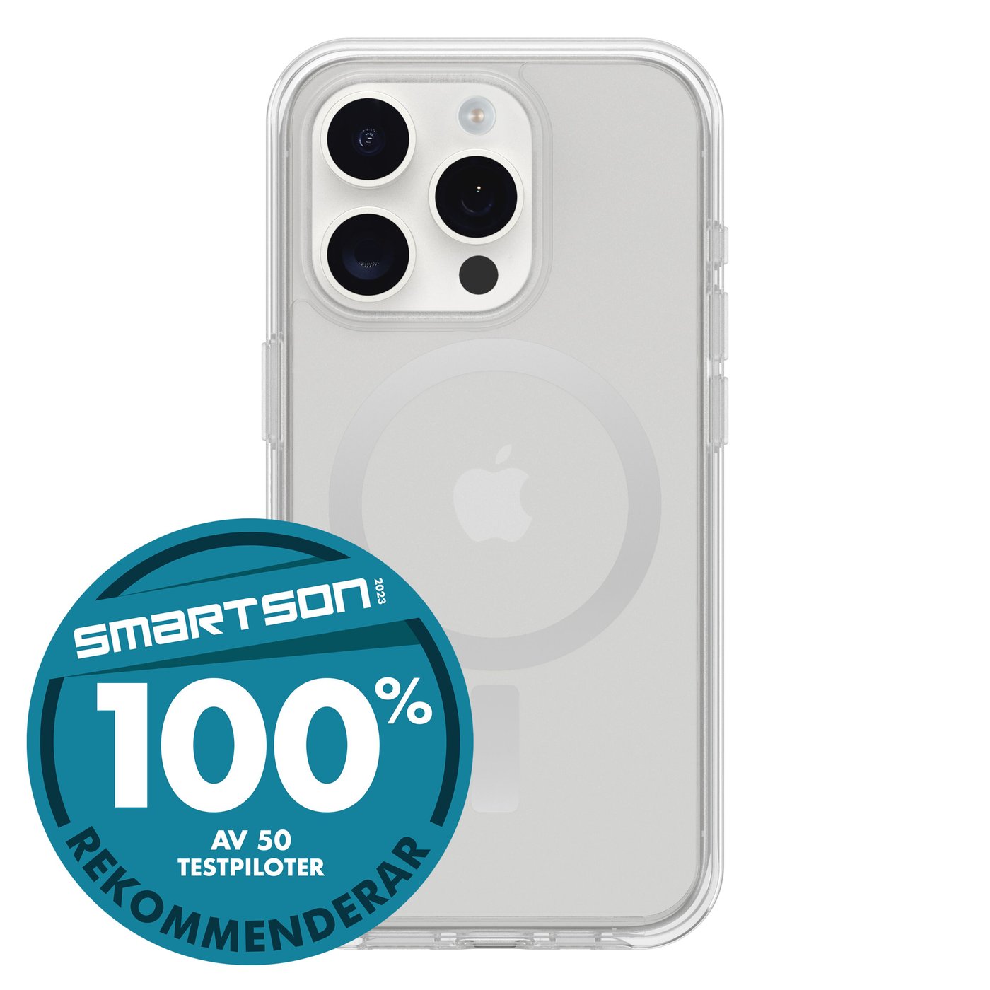 Otterbox Symmetry Magsafe för iPhone 15 Pro Klar