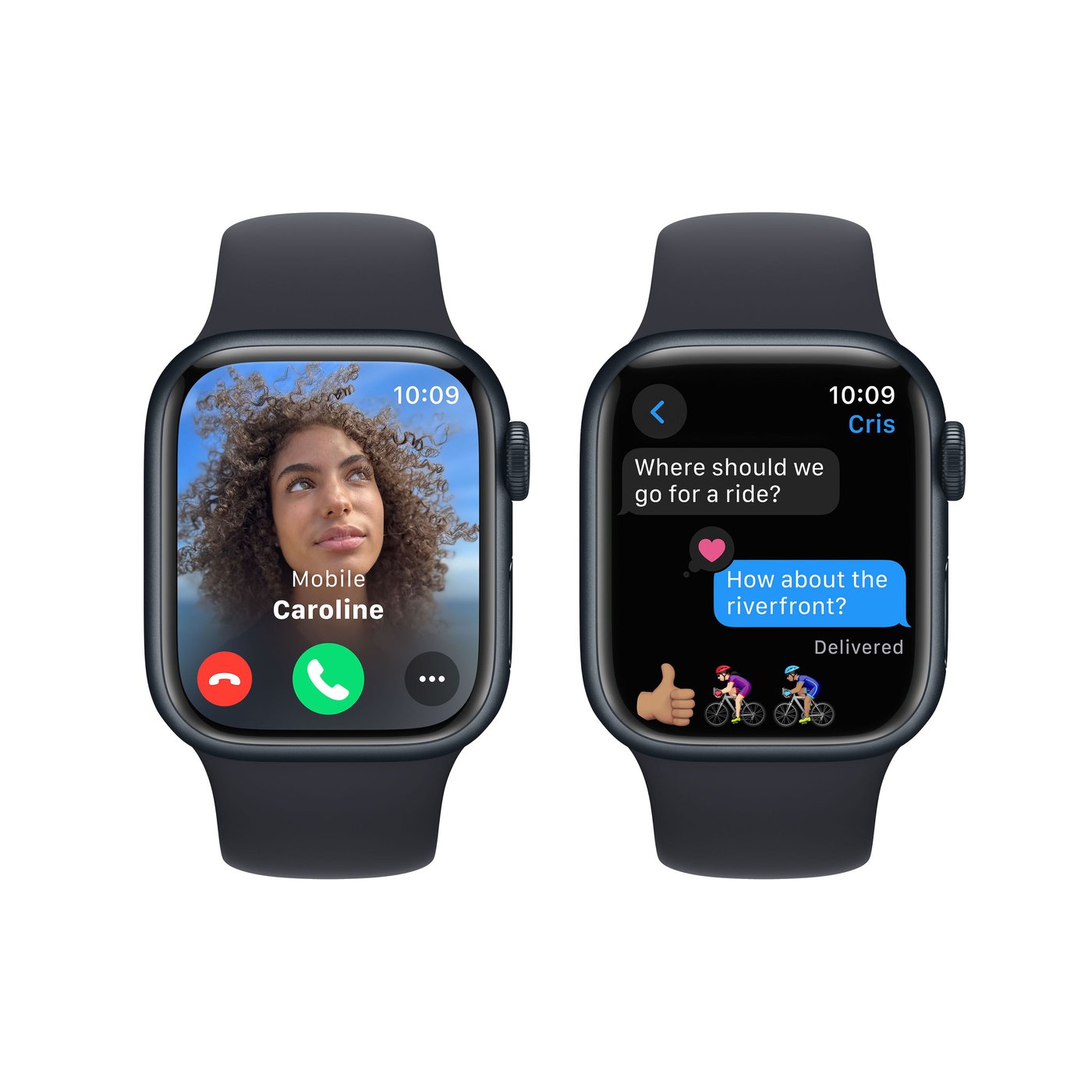 Apple Watch Series 9 GPS 41 mm Midnight S/M