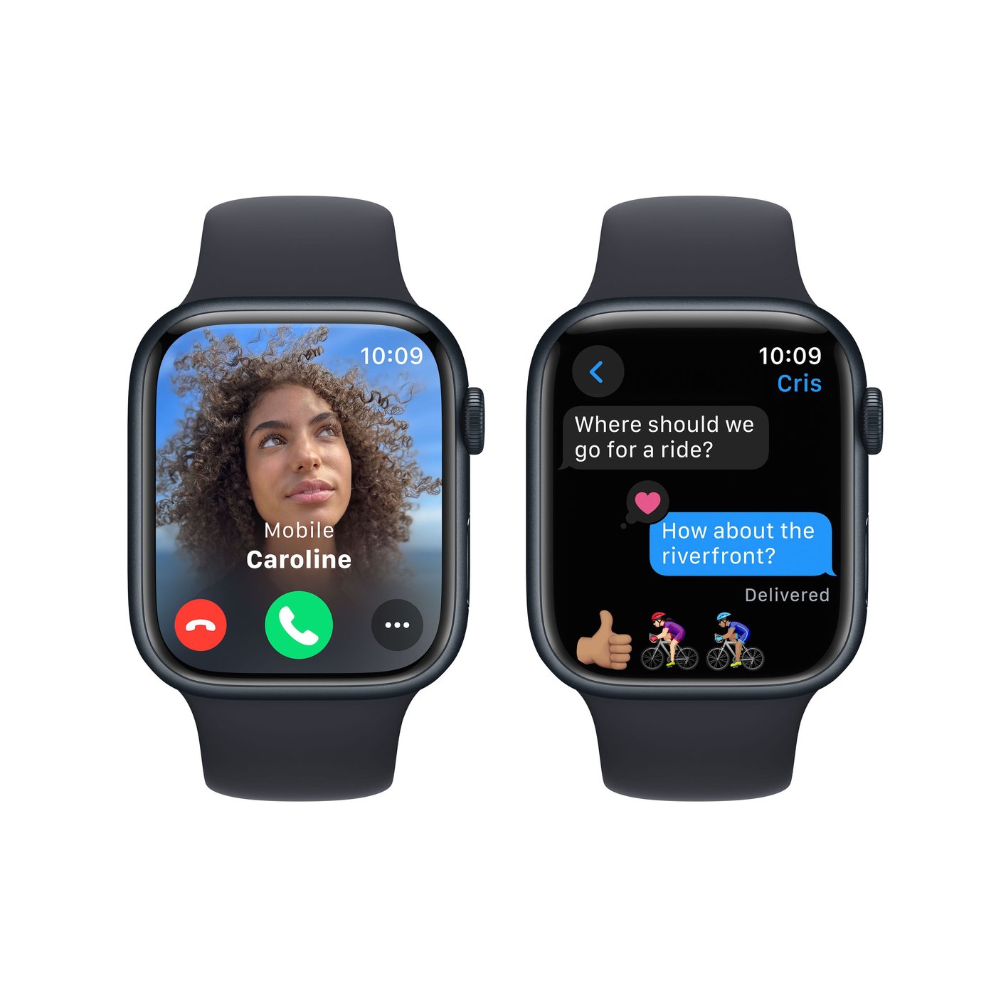 Apple Watch Series 9 GPS 45 mm Midnight M/L
