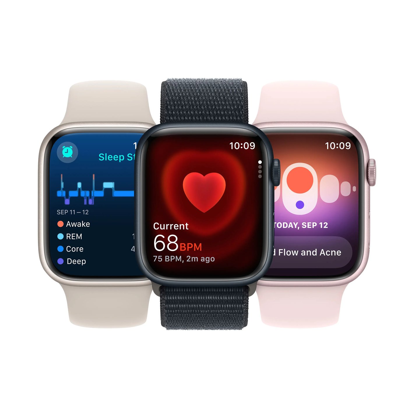 Apple Watch Series 9 GPS 45 mm Silver M/L