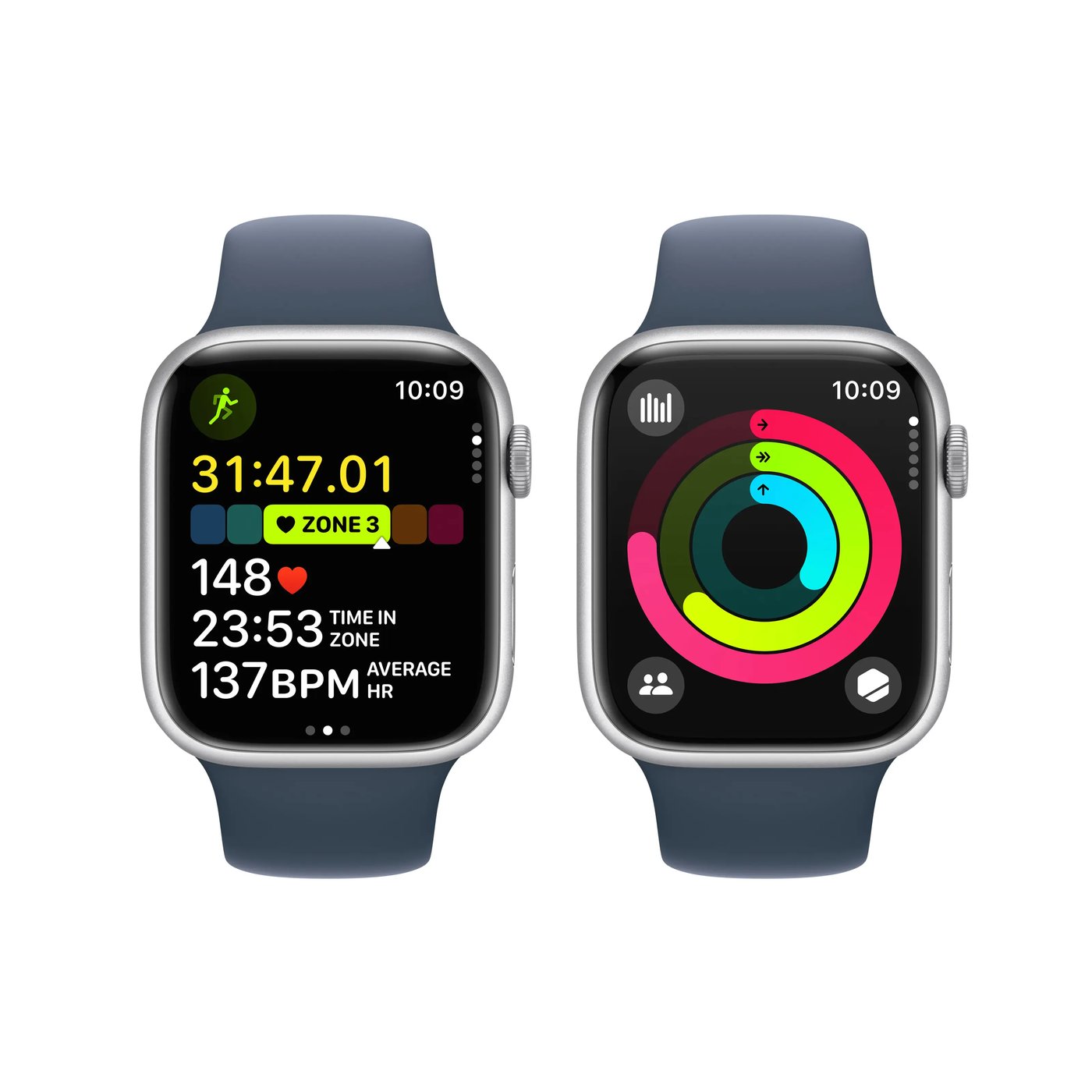 Apple Watch Series 9 GPS 45 mm Silver M/L