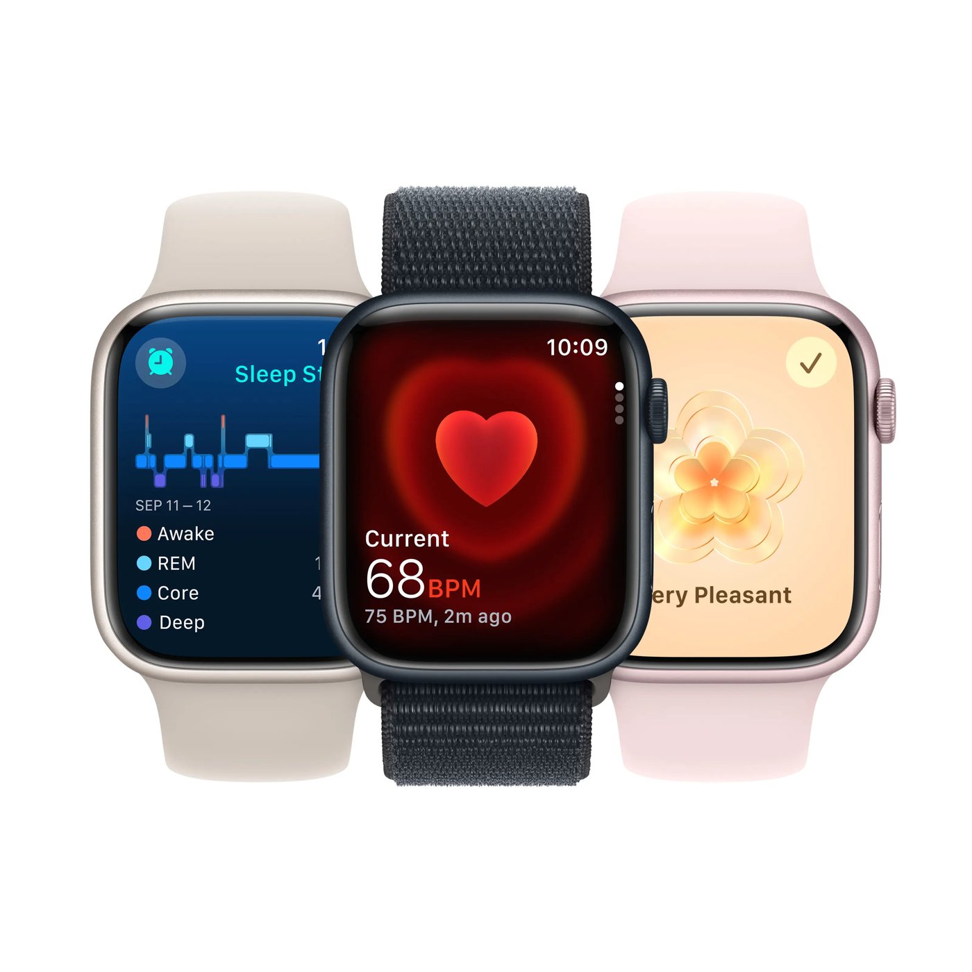 Apple Watch Series 9 GPS + Cellular 41 mm Midnight M/L