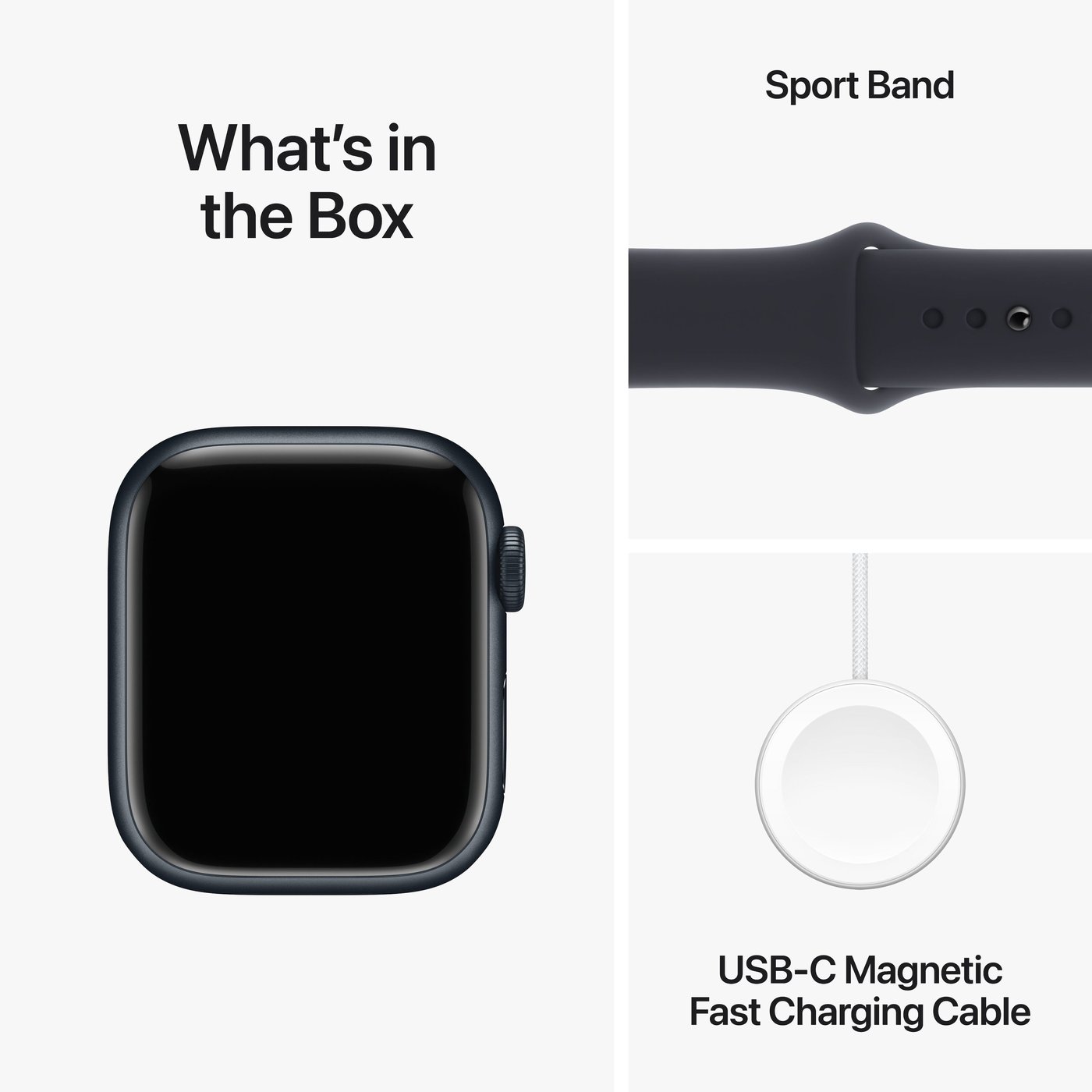 Apple Watch Series 9 GPS + Cellular 41 mm Midnight M/L