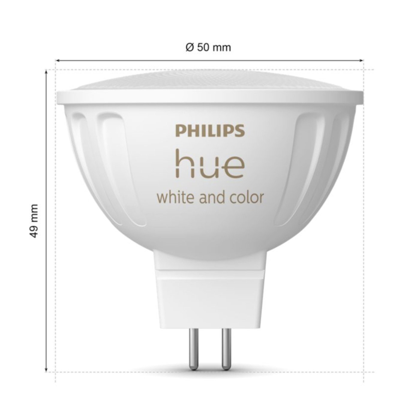 Philips Hue White and Color Ambience MR16 400 lm