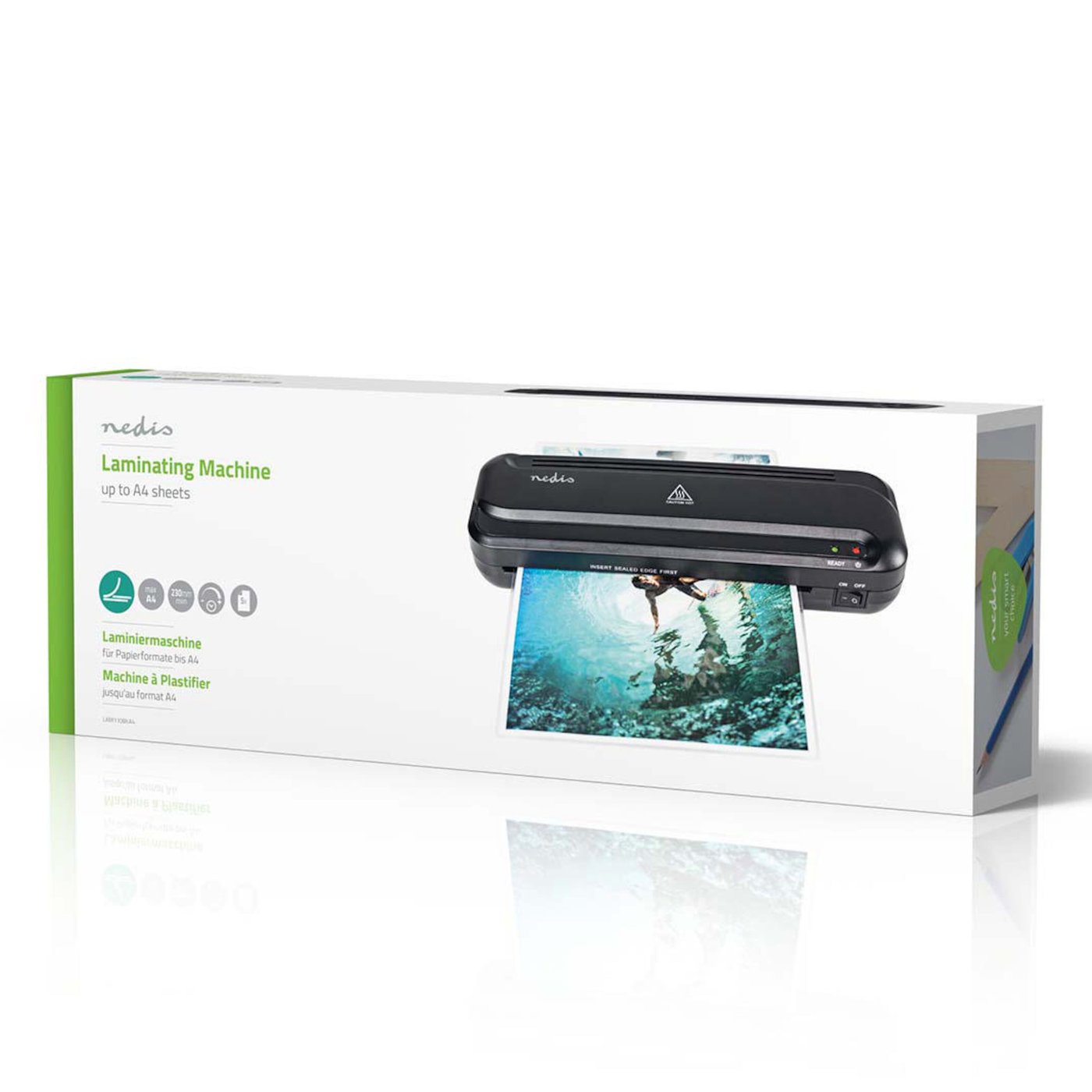 Lamineringsmaskin A4-format