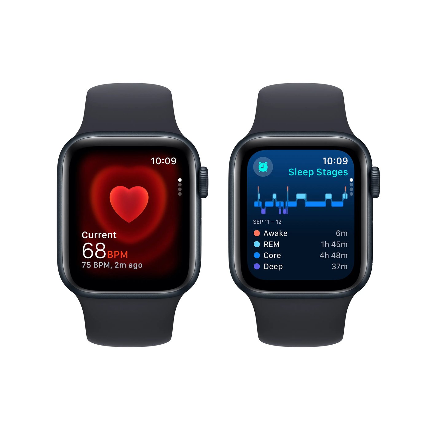 Apple Watch SE GPS 40 mm Midnight M/L