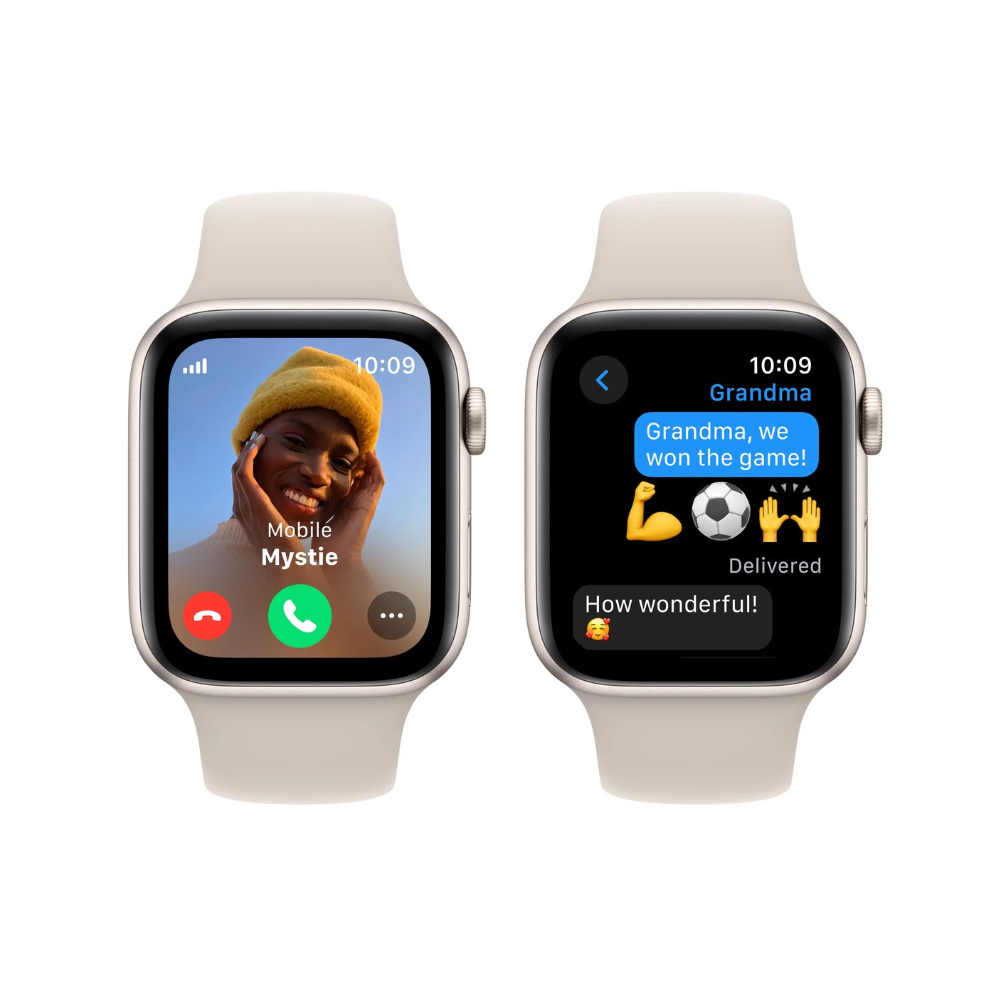 Apple Watch SE GPS + Cellular 44 mm Starlight S/M
