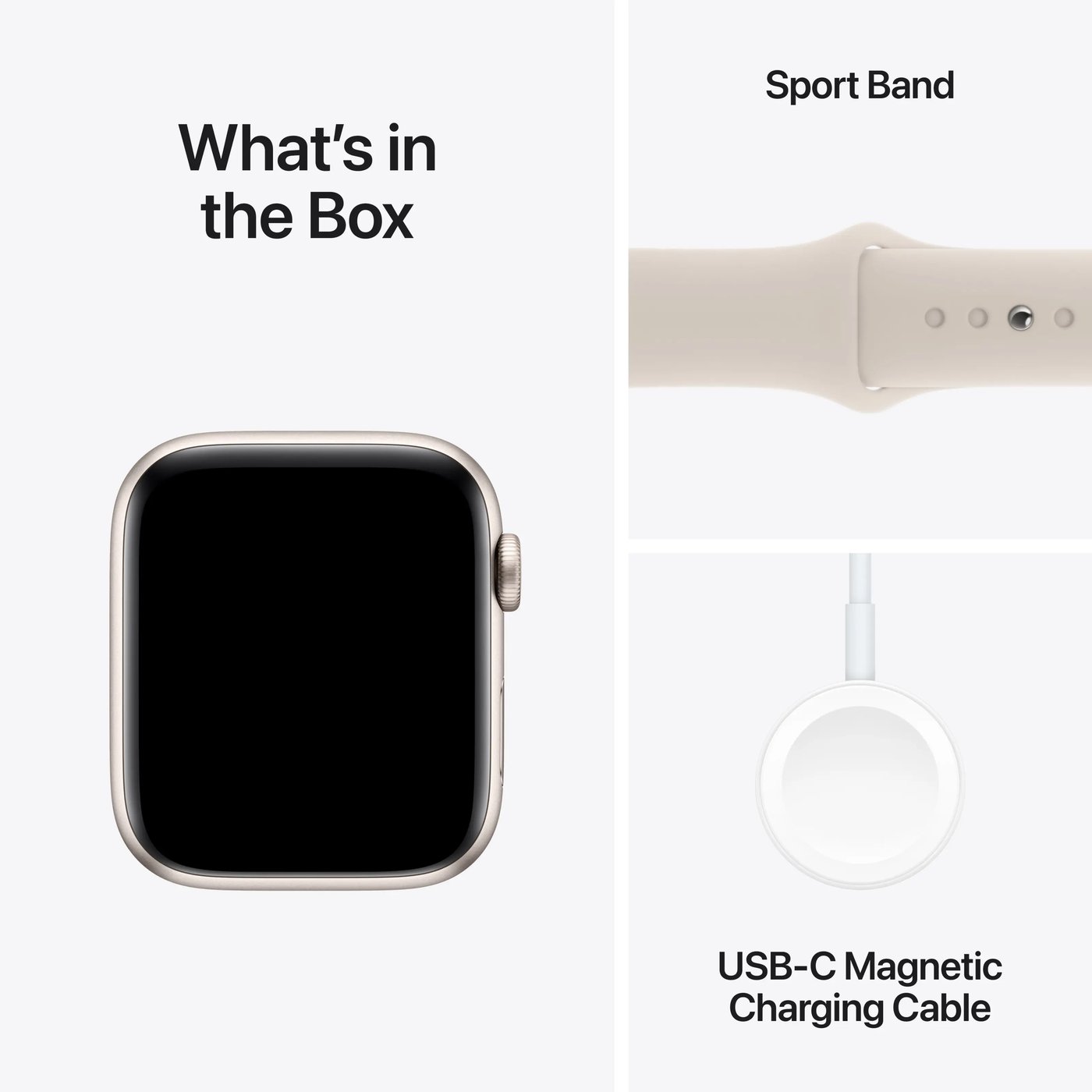 Apple Watch SE GPS + Cellular 44 mm Starlight S/M