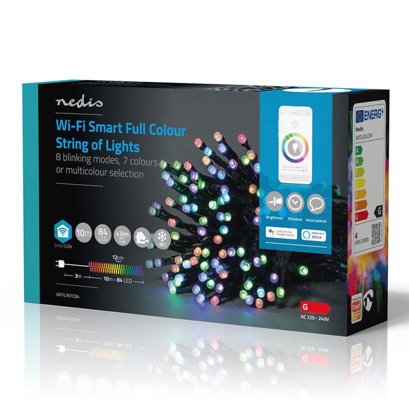 Nedis ljusslinga 10 m