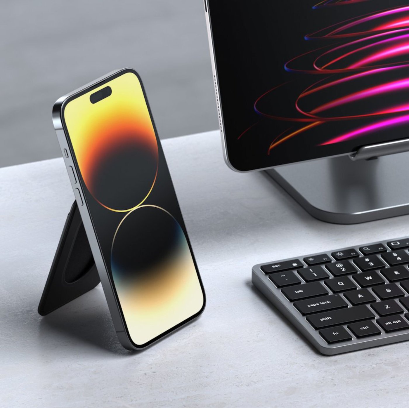 Satechi Magnetisk Kortholder med stativfunksjon