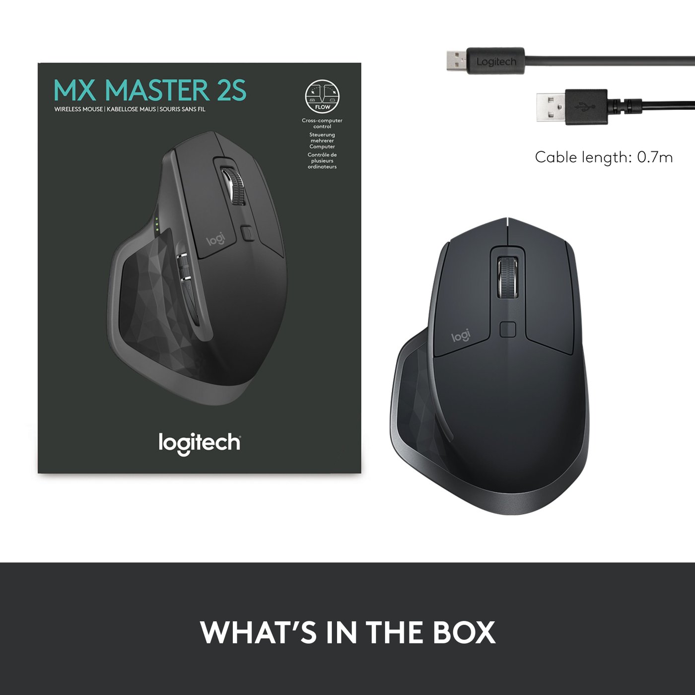 Logitech MX Master 2S Trådløs datamus