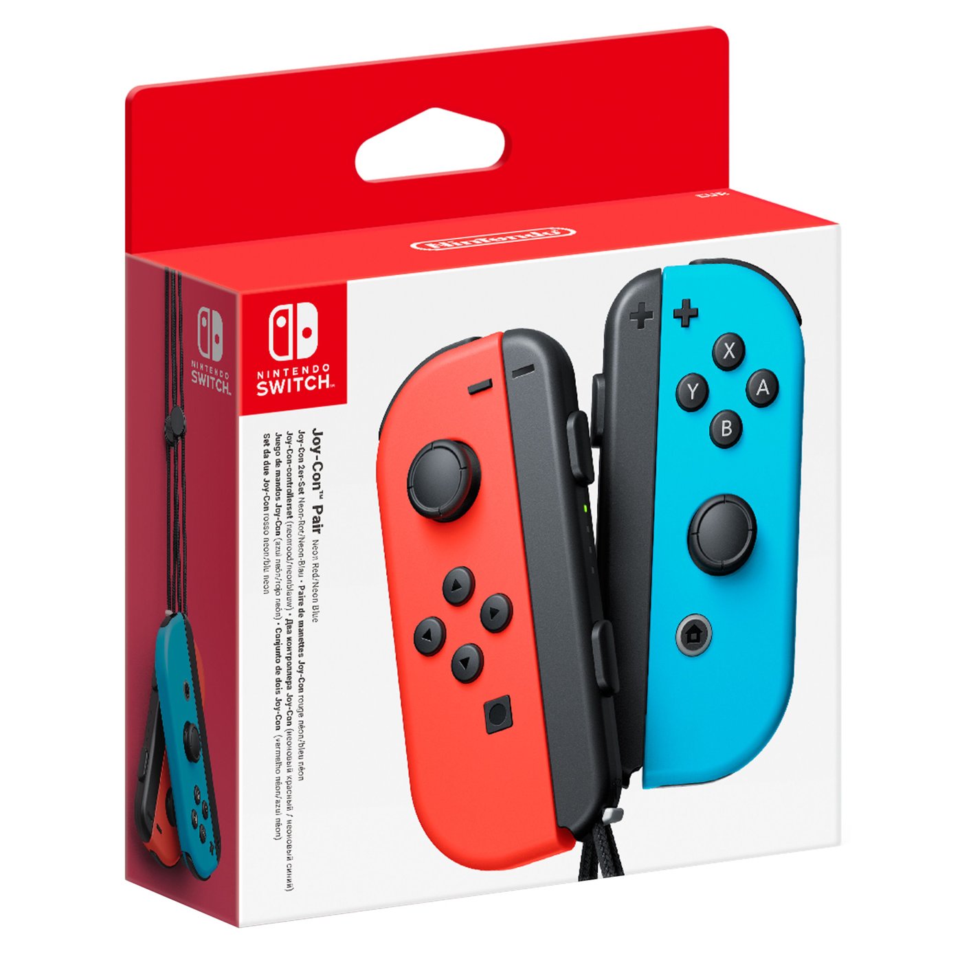 Nintendo Joy-Con Pair Handkontroller Blå/röd