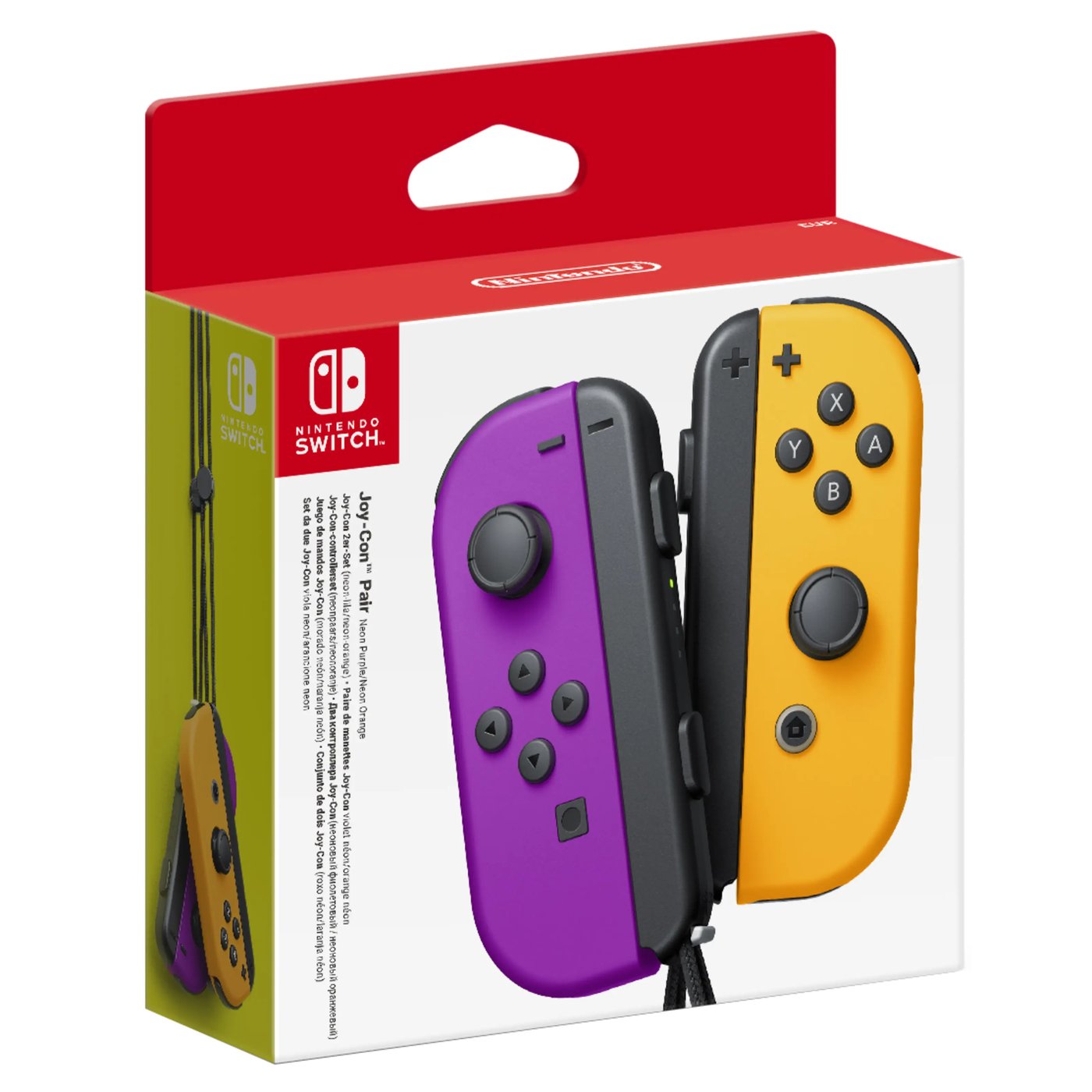 Nintendo Joy-Con Pair Handkontroller Lila/orange