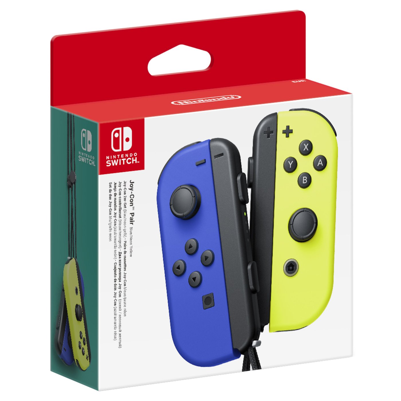 Nintendo Joy-Con Pair Handkontroller Blå/gul