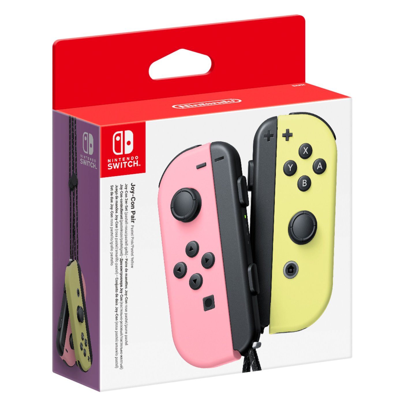 Nintendo Joy-Con Pair Håndkontroller Rosa/Gul