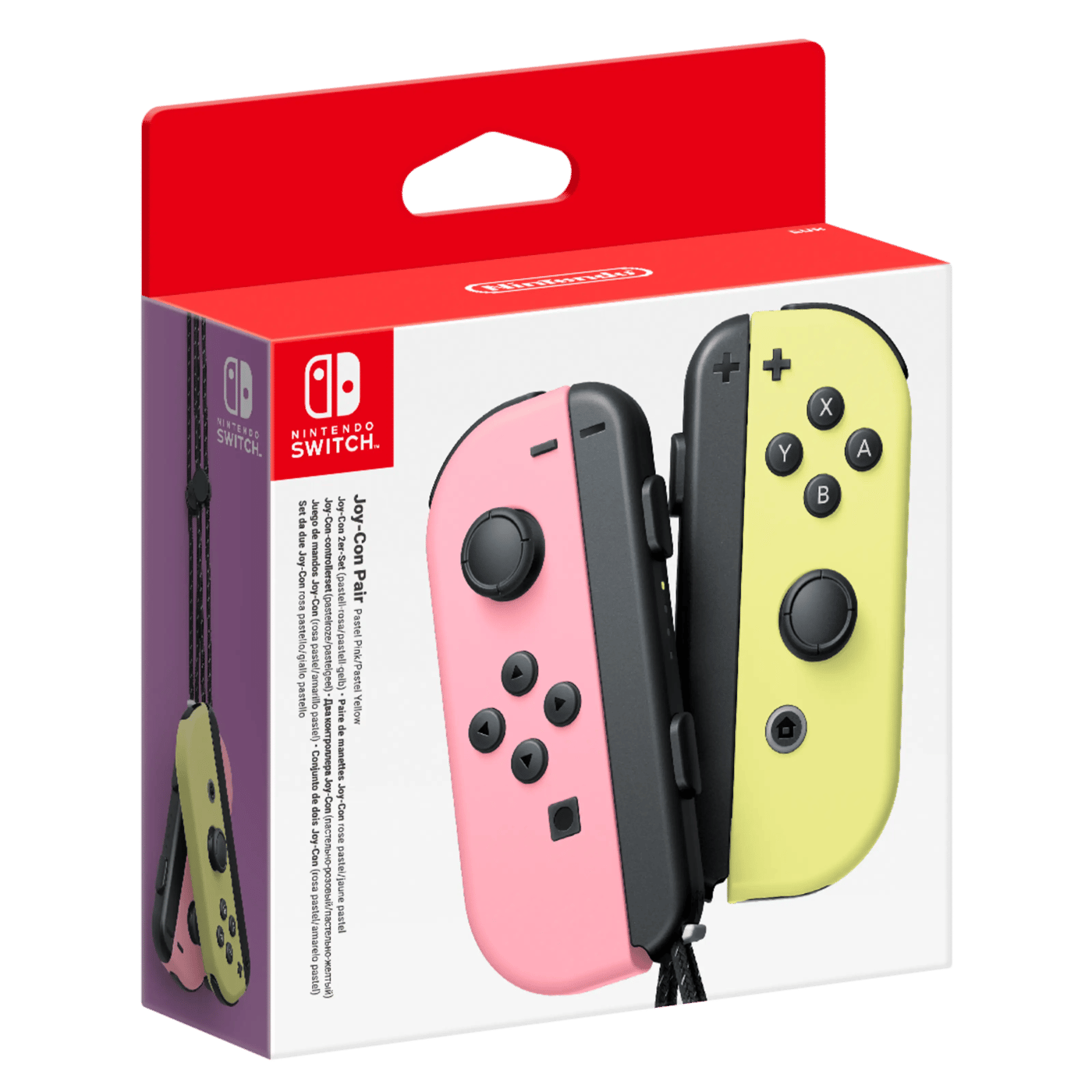 Nintendo Joy-Con Pair Handkontroller Rosa/Gul