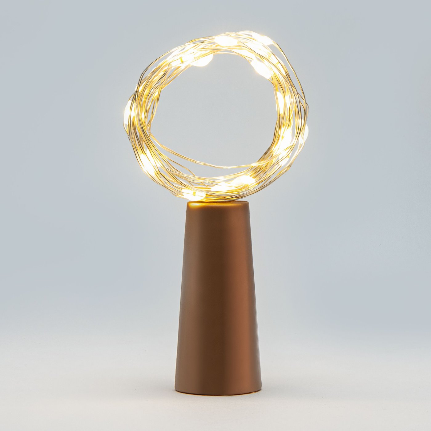 Rubicson Ljusslinga för flaska, 2 m (klar)