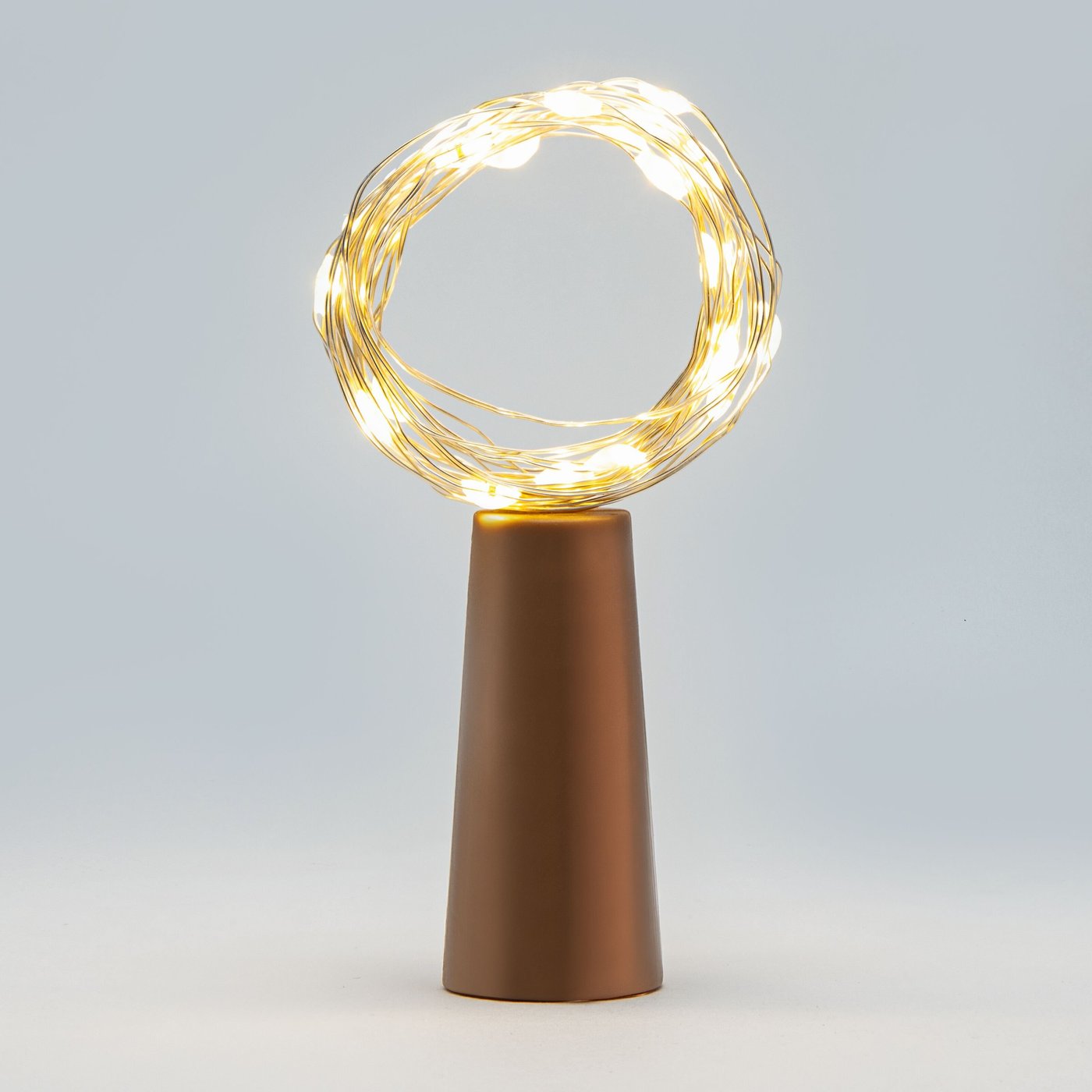 Rubicson Ljusslinga för flaska, 2 m (klar)