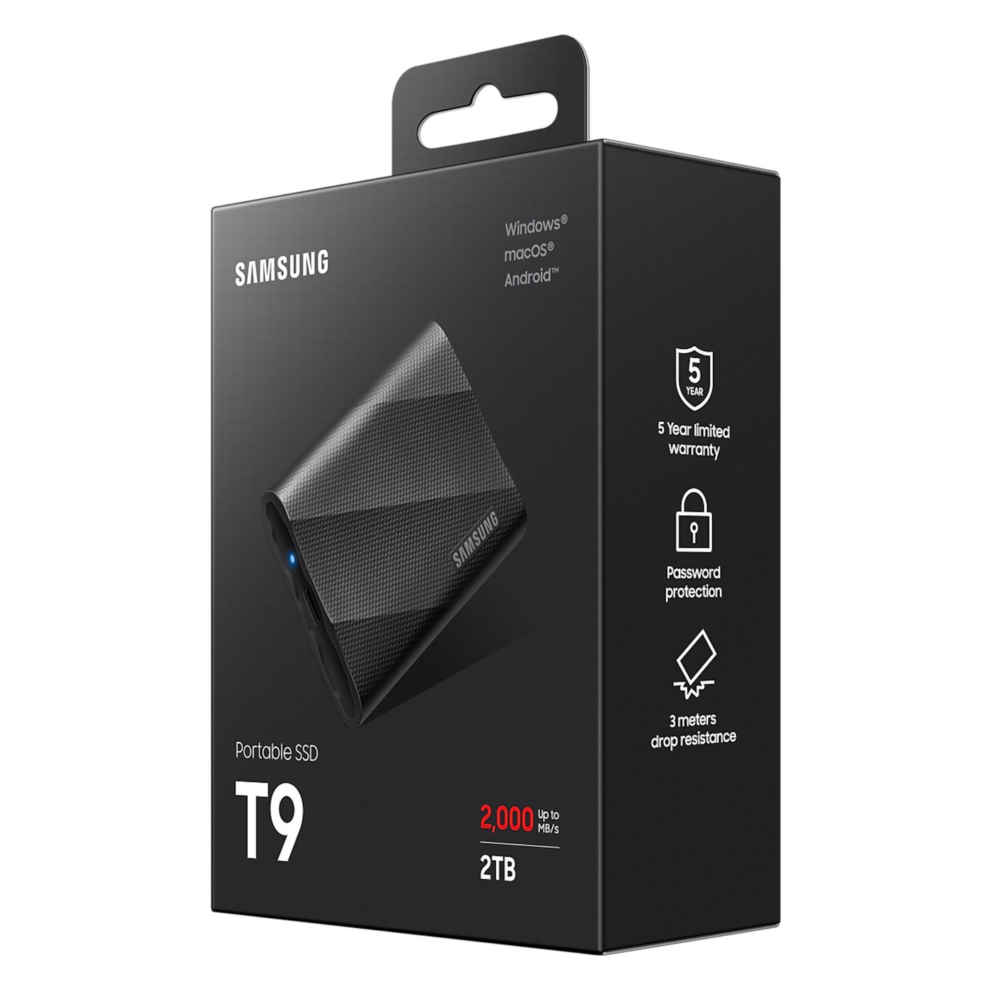 Samsung T9 Extern SSD-disk 2 TB
