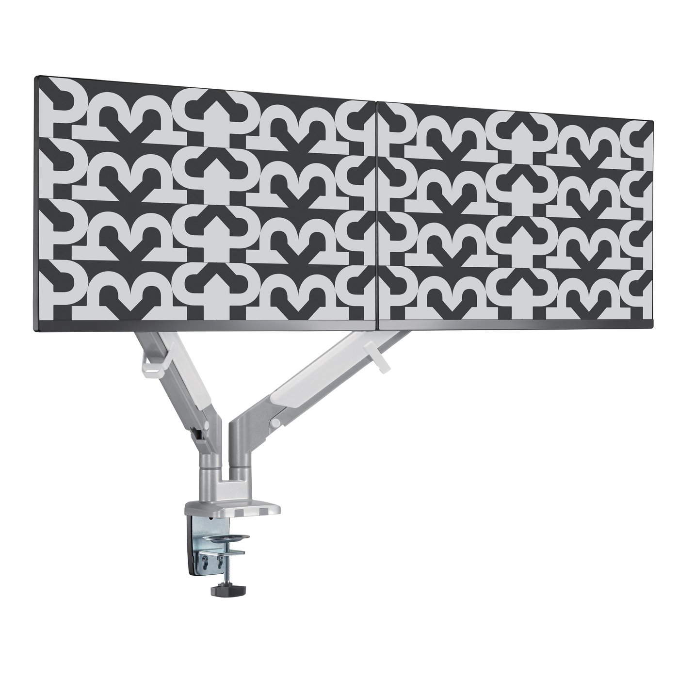 Plexgear Gassfjæret skjermfeste 17-32" 2 armer