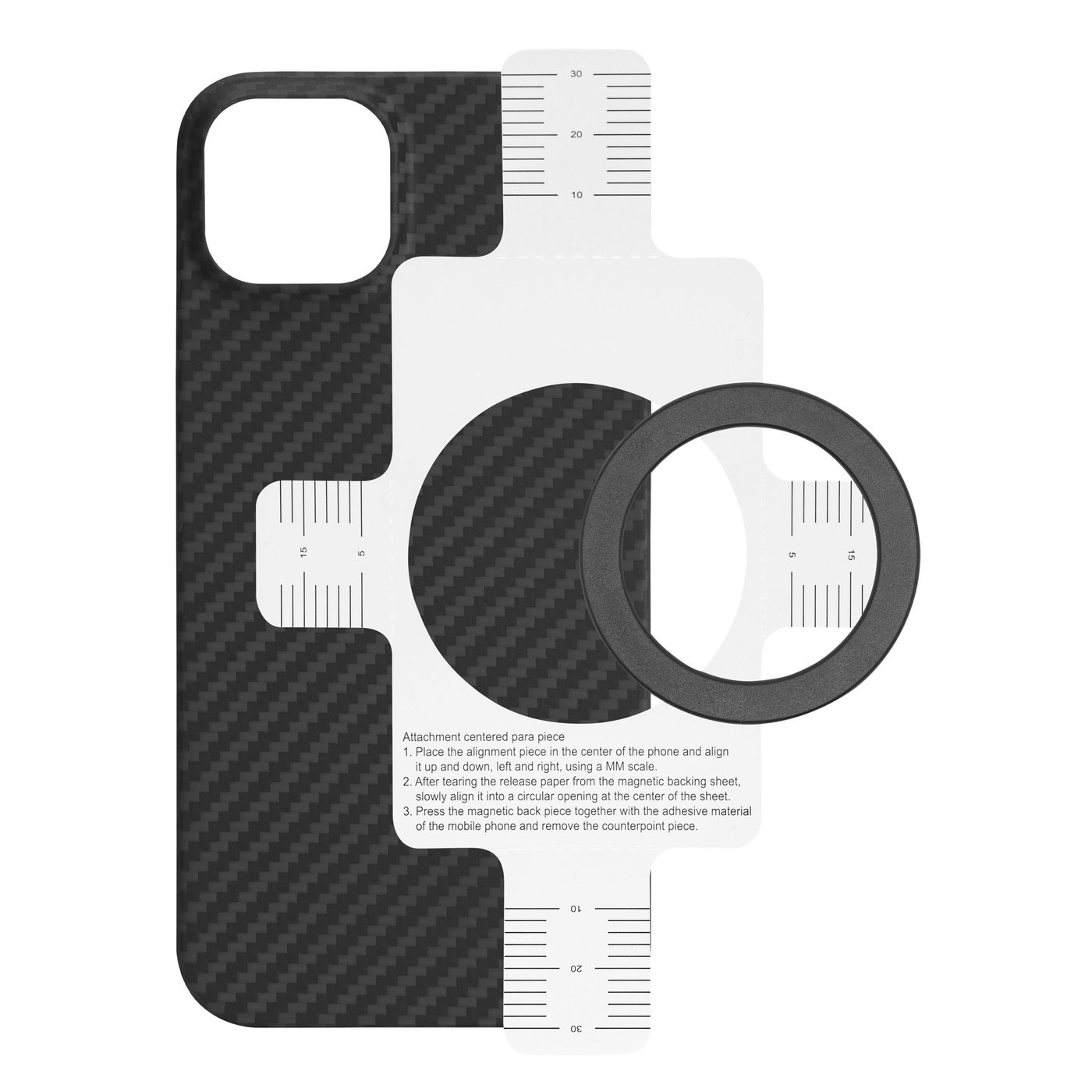 Linocell Magnetisk adapter för trådlös laddning