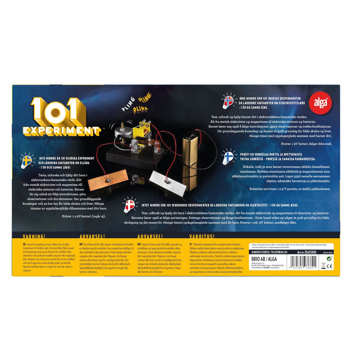 Alga Science 101 Experiment