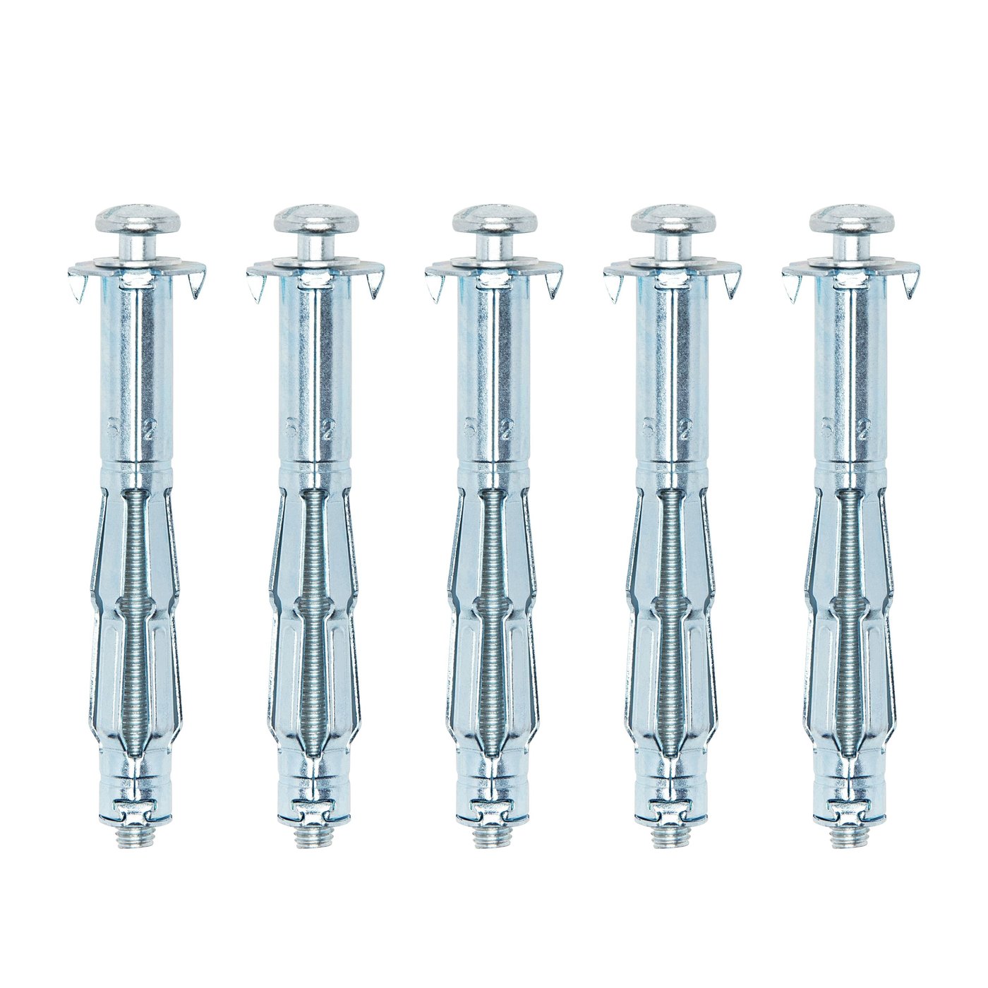 Luxorparts Ekspanderende gipsanker M5 - Dobbelgips 5-pk.