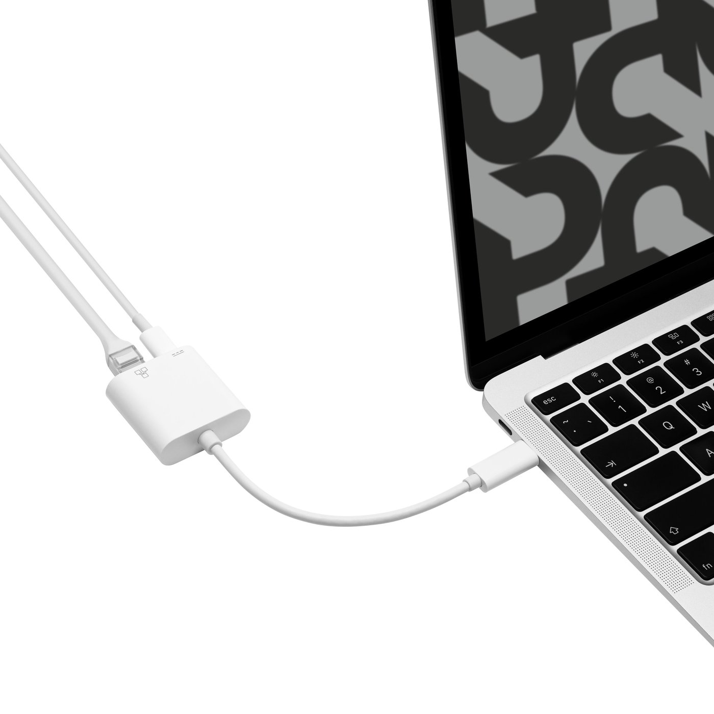 Plexgear Gigabit-nätverkskort med PD-laddning USB-C