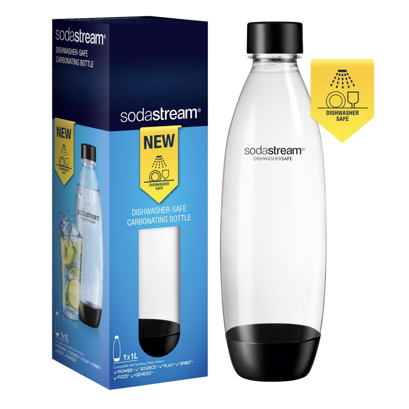 Sodastream Fuse Flaska för Sodastream 1 l 1-pack