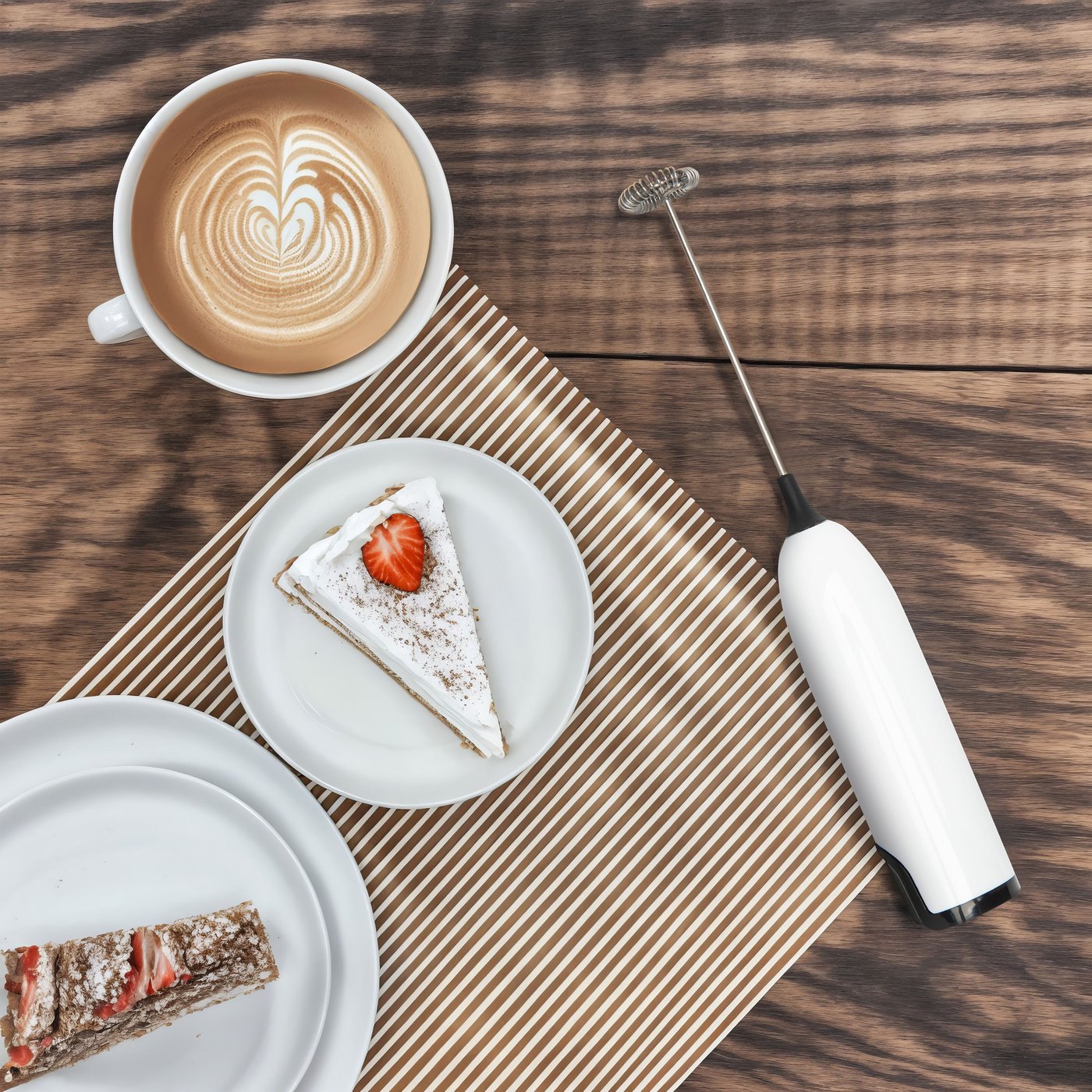 Rubicson Batteridriven mjölkskummare