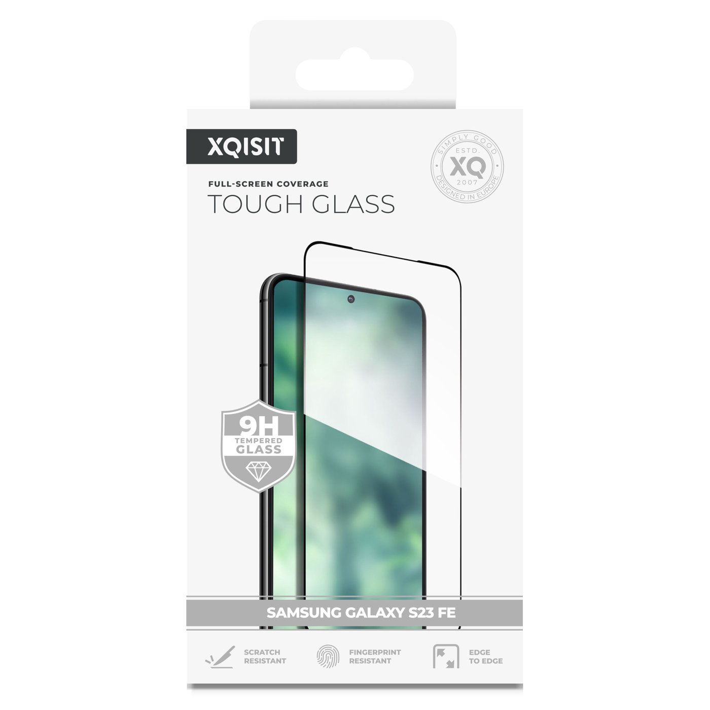 Xqisit Skärmskydd i glas för Galaxy S23 Fe