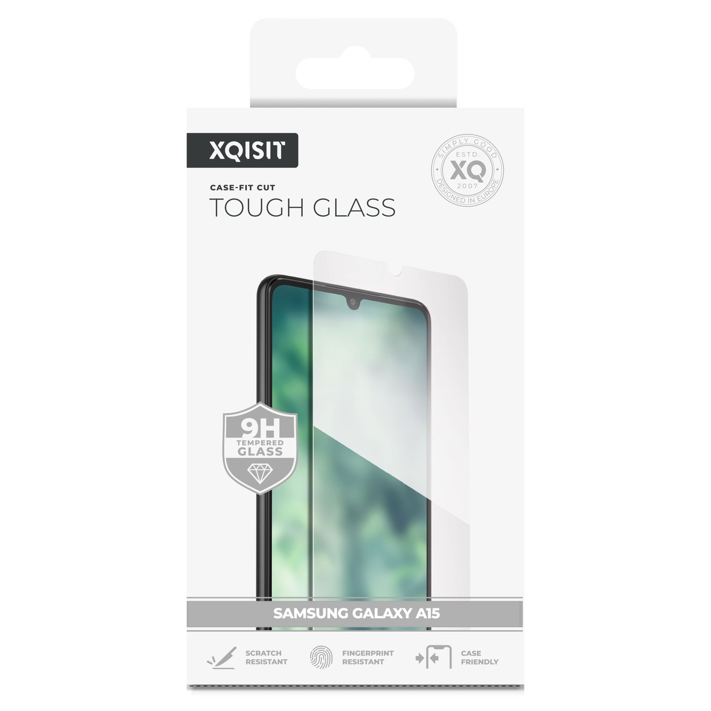 Xqisit Skärmskydd i glas för Galaxy A15