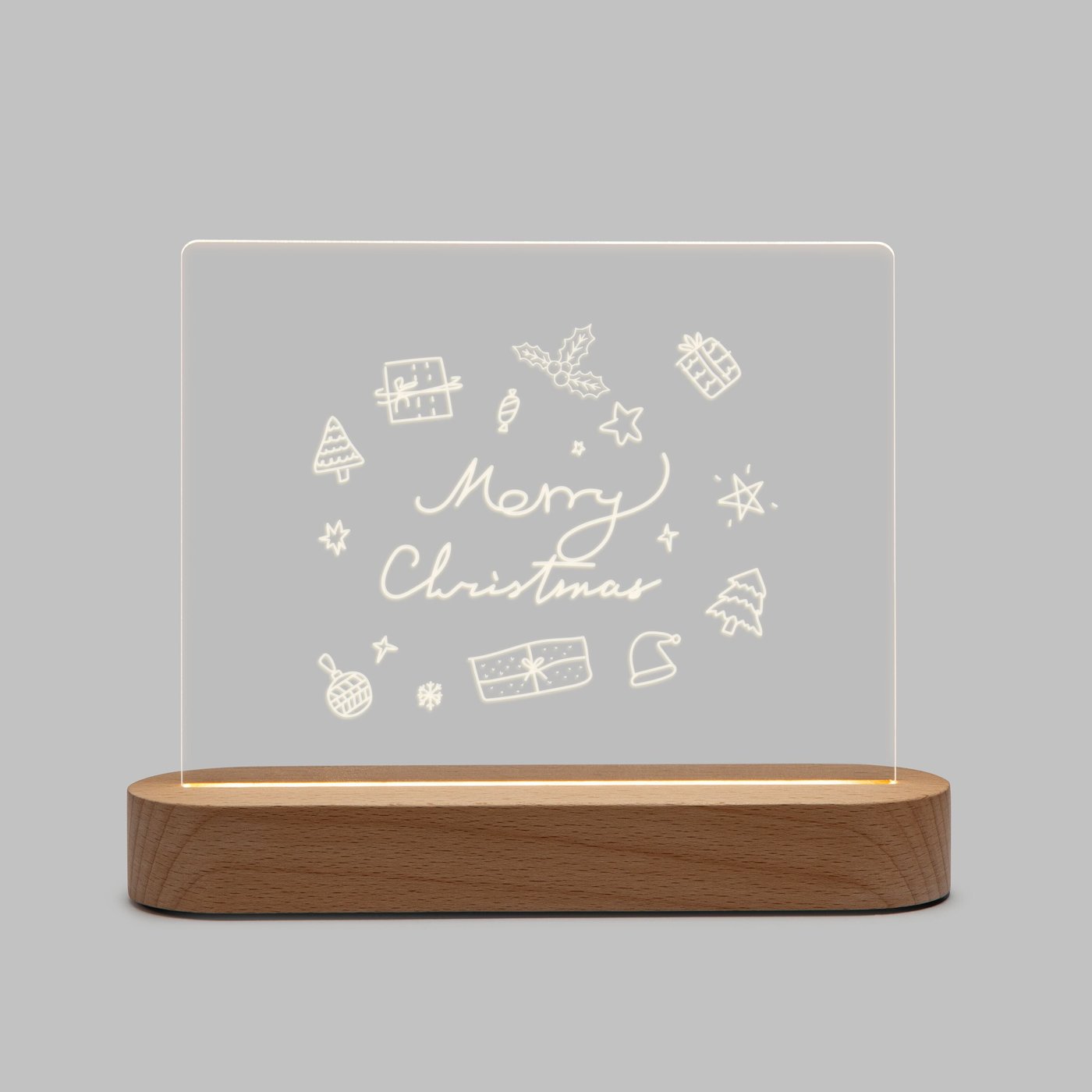 Luxorparts Akryl-LED-tavle for meldinger og tegninger