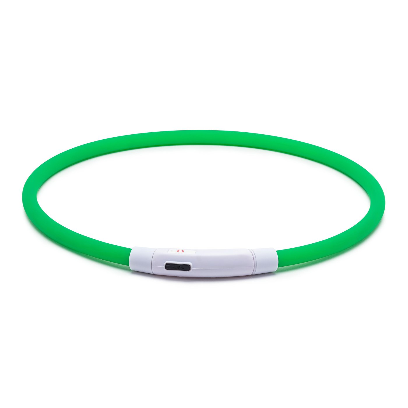 Luxorparts Laddningsbart hundhalsband med LED