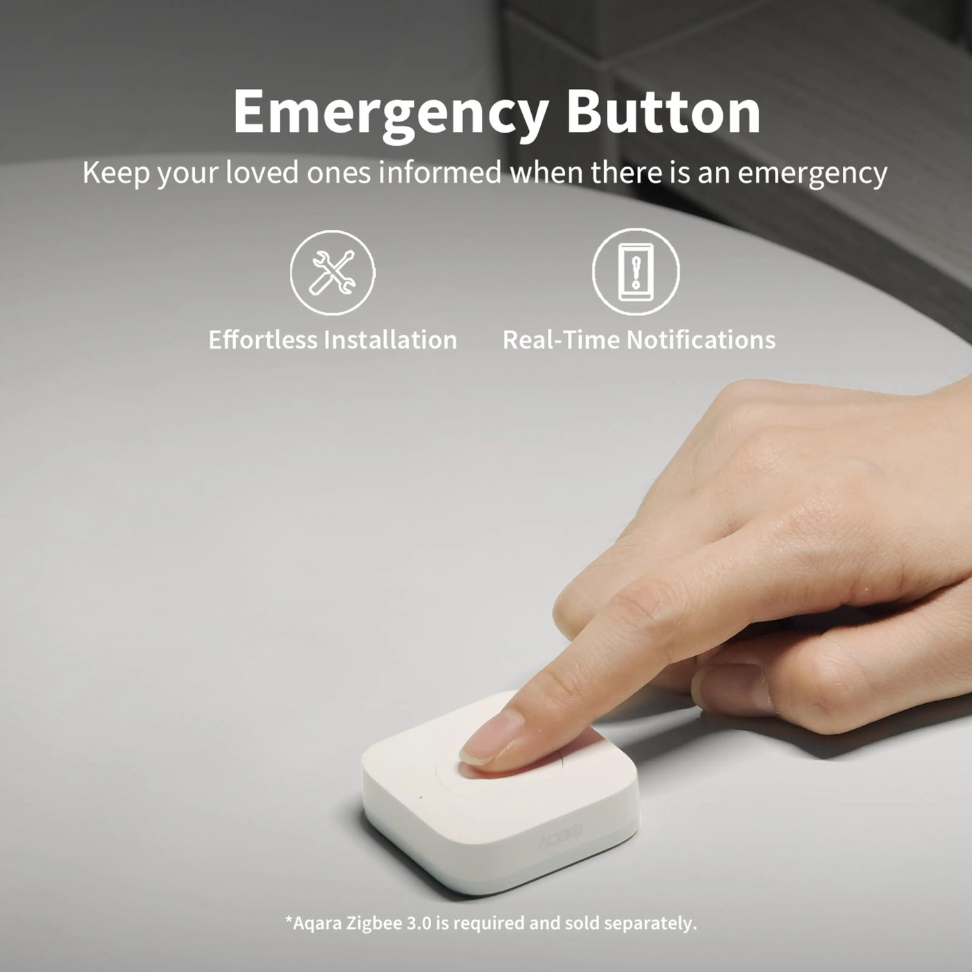 Aqara T1 Mini Wireless Switch Trådløs fjernstrømbryter