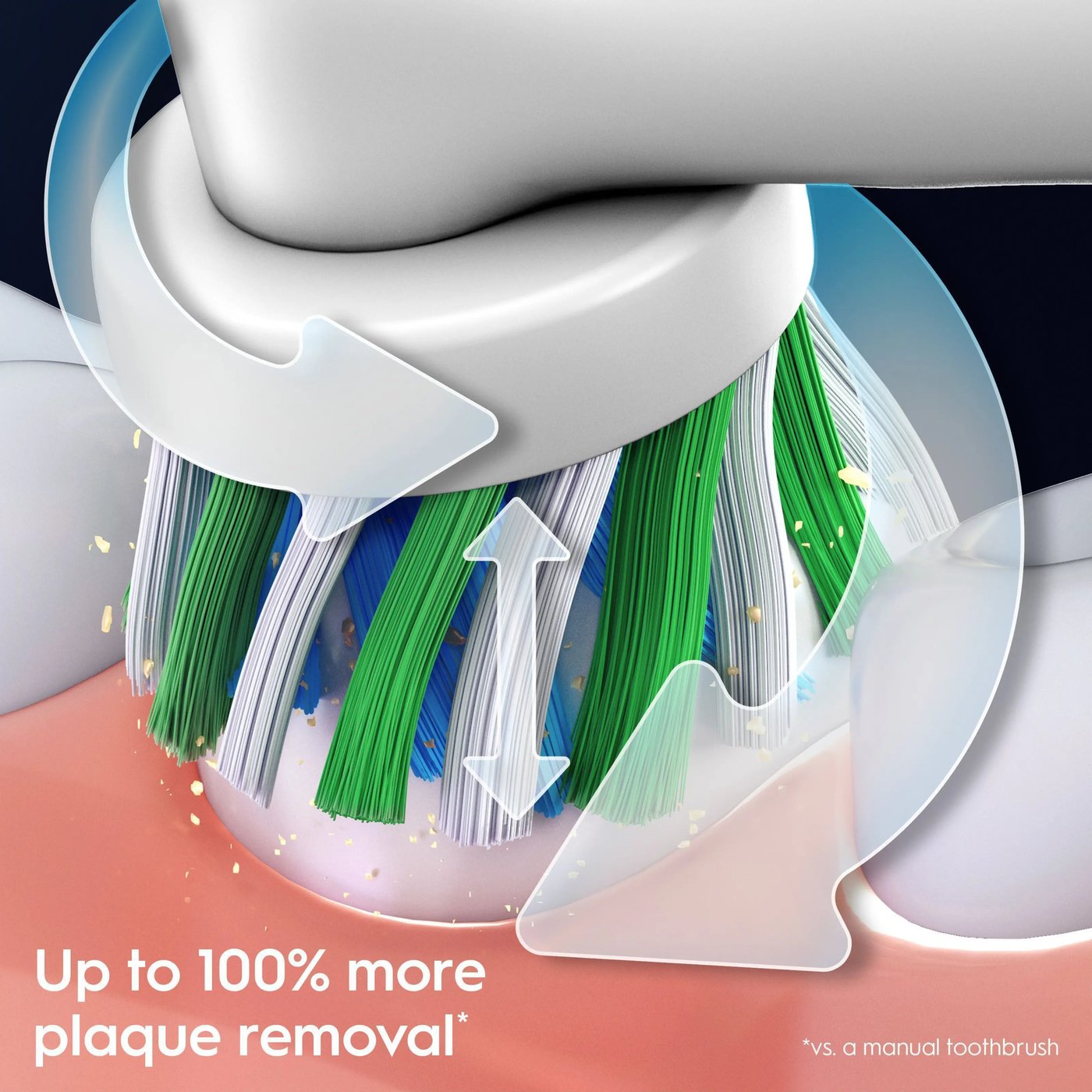 Oral-B Pro 1 DUO Eltandborste 2-pack