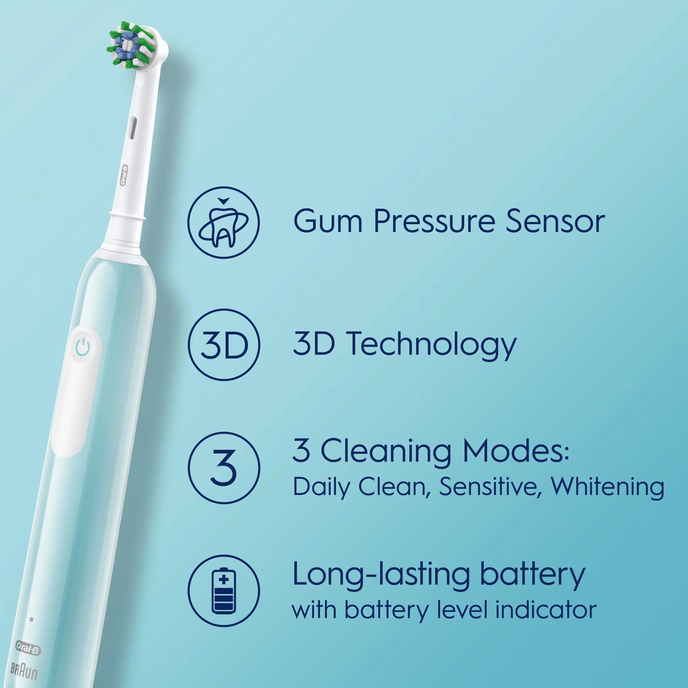 Oral-B Pro 1 DUO Eltandborste 2-pack