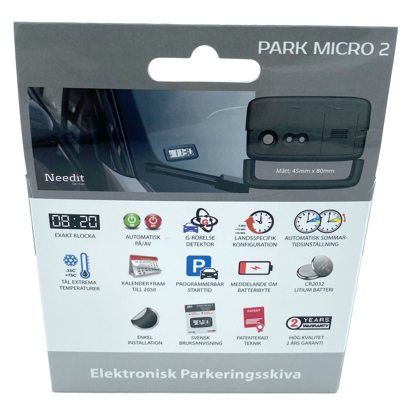 Park Micro 2 Automatisk P-skive