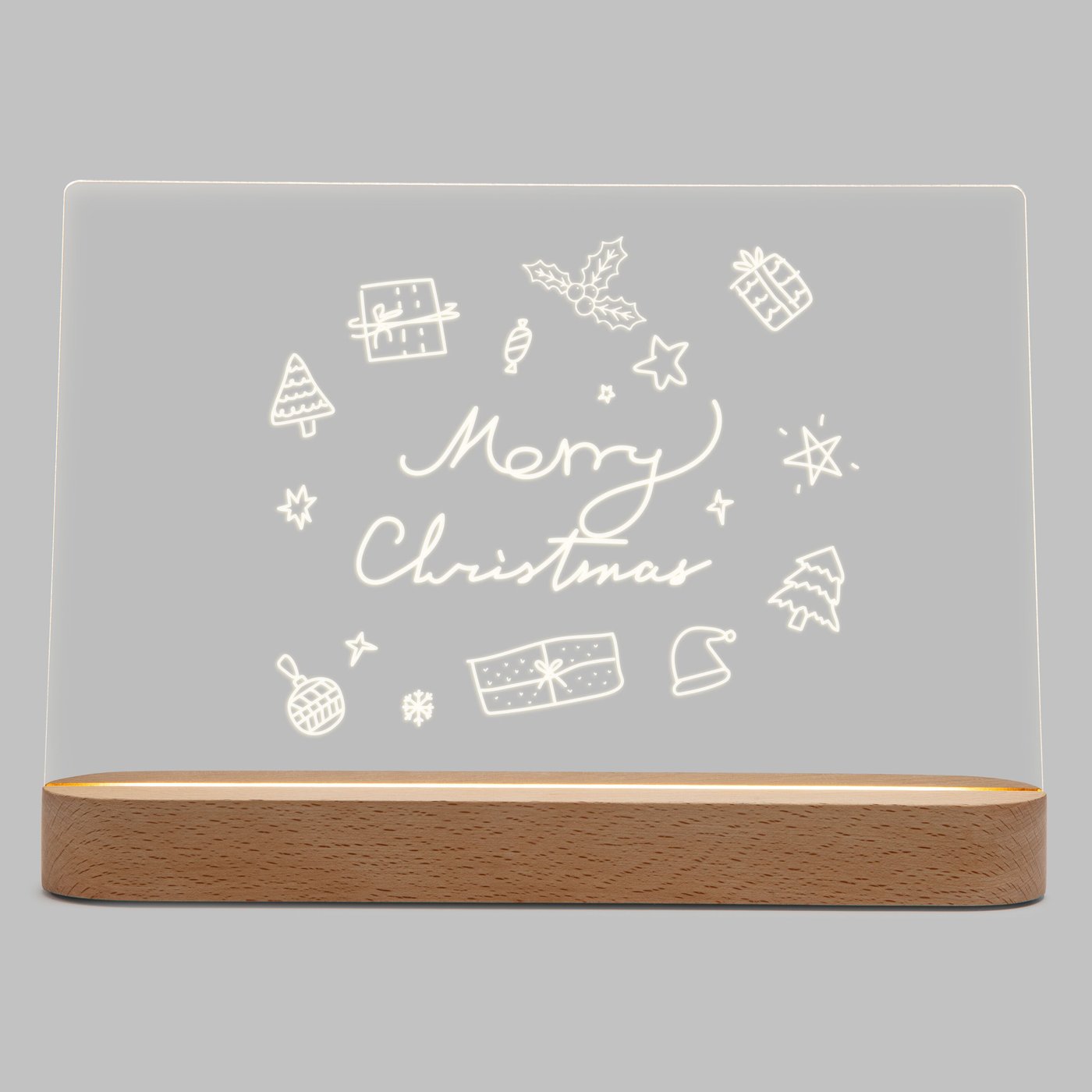 Luxorparts Akryl-LED-tavla för meddelanden och teckningar Stor