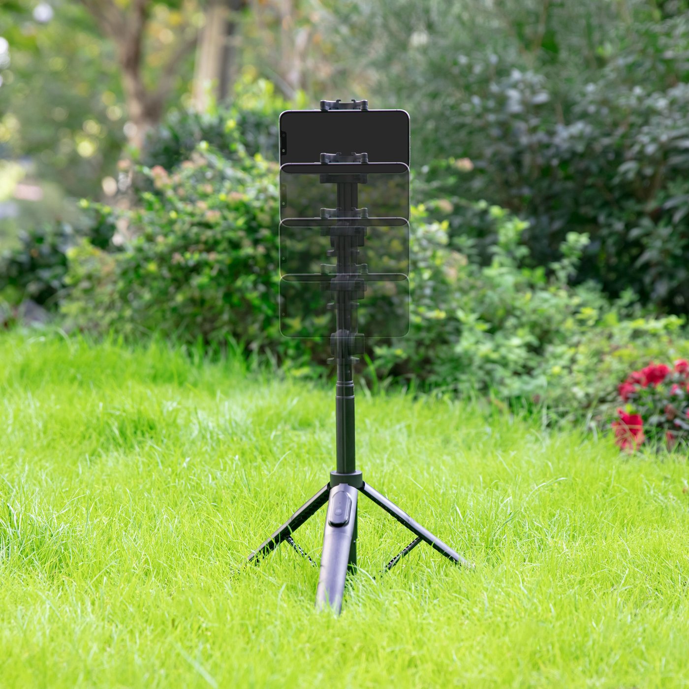 Linocell Selfiepinne Pro med stativ og Bluetooth-utløser