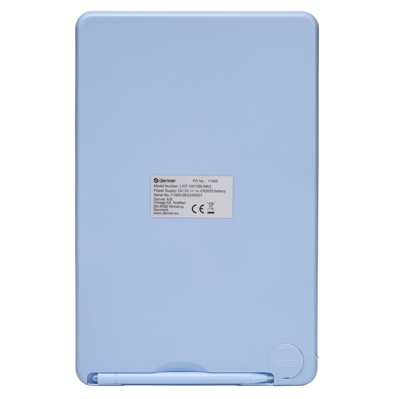 Denver Tegnebrett med styluspenn 10,5" Blå