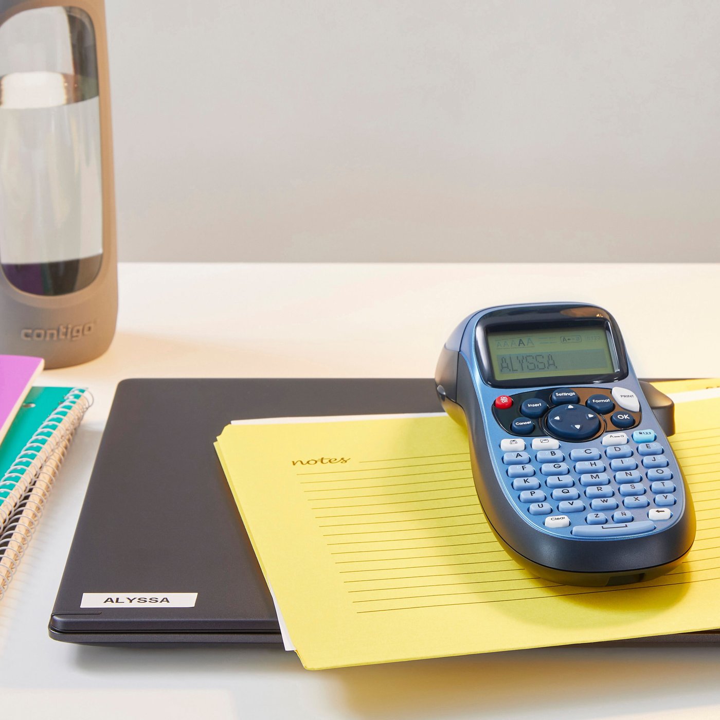 Dymo Letratag Märktejp av papper 12 mm