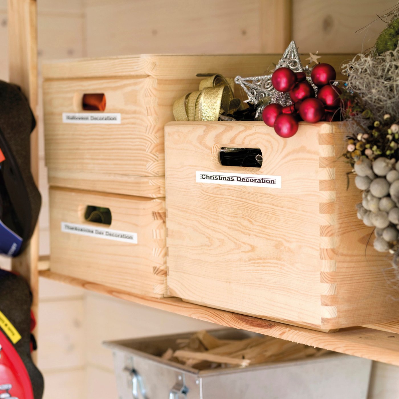 Dymo Letratag merketape av plast 12 mm Hvit