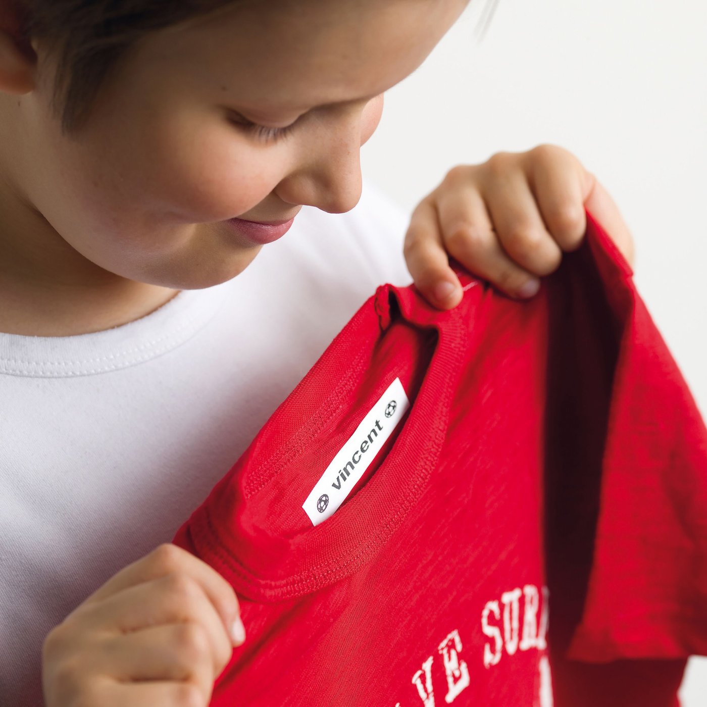 Dymo Letratag Märktejp av tyg